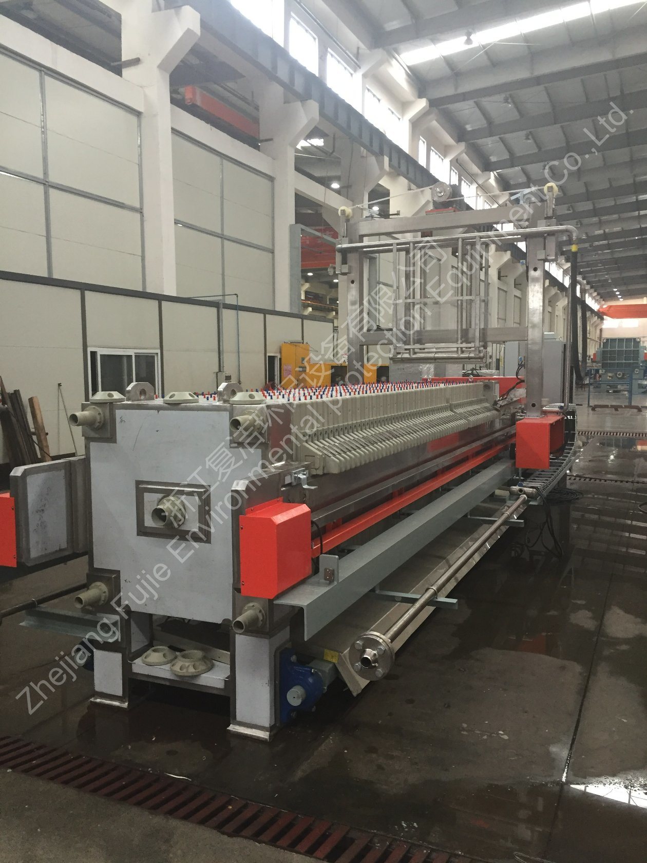 Automatic Cloth Washing Filter Press