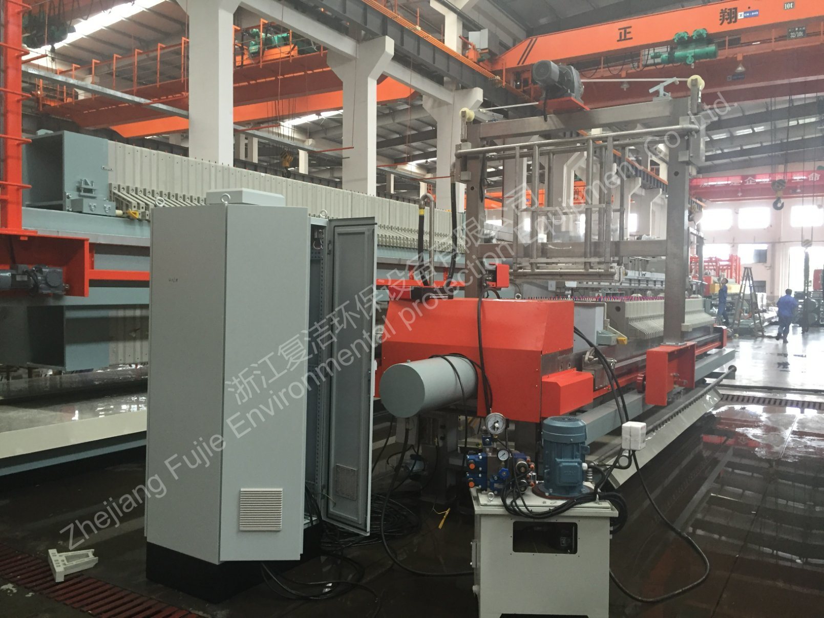 Automatic Cloth Washing Filter Press