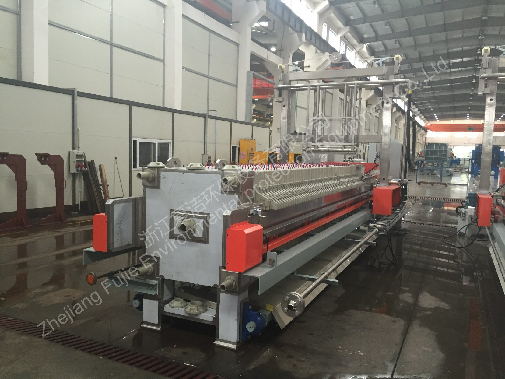 Automatic Cloth Washing Filter Press