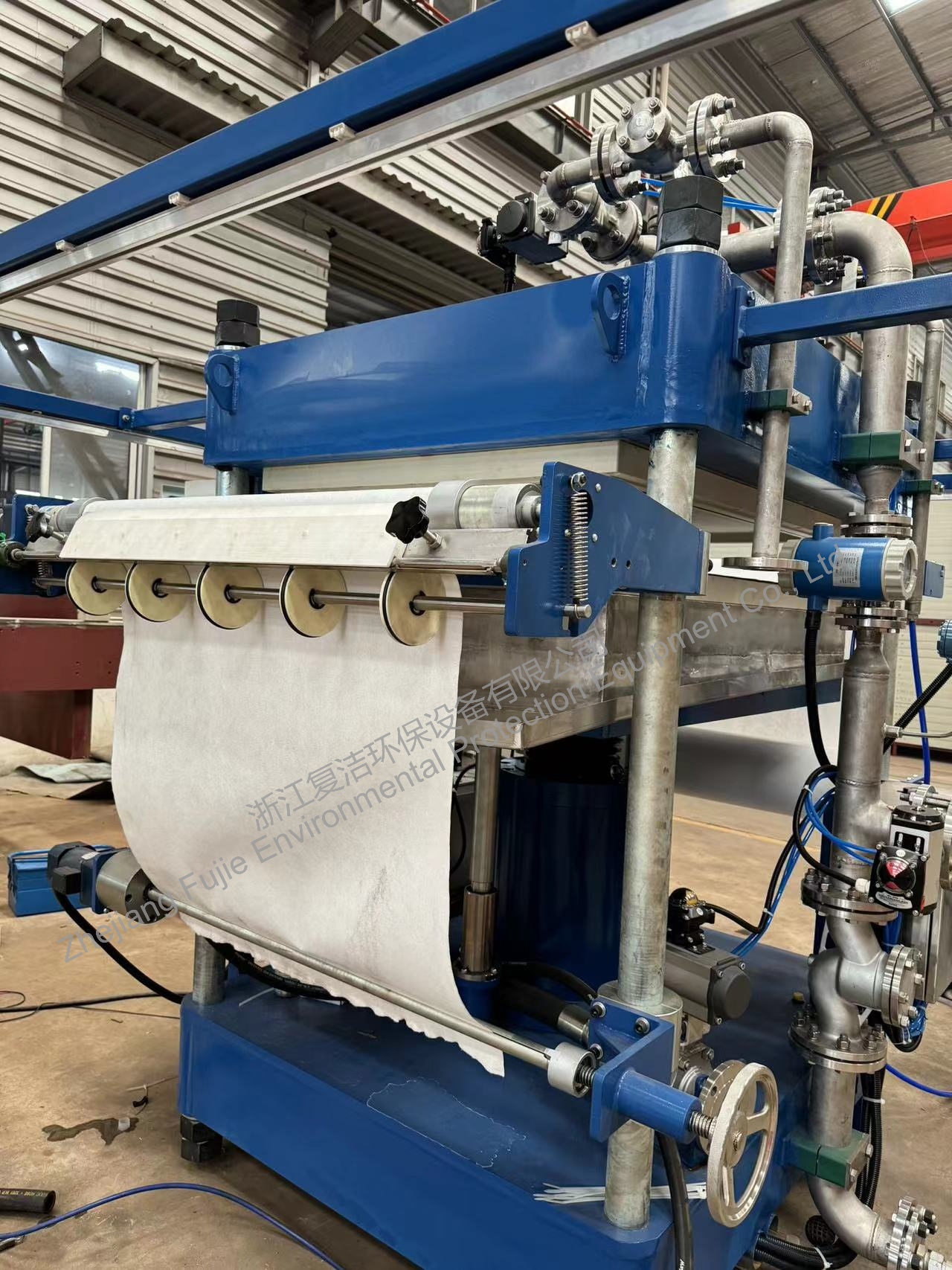 Fully Automatic Vertical Type Plater Filter Press