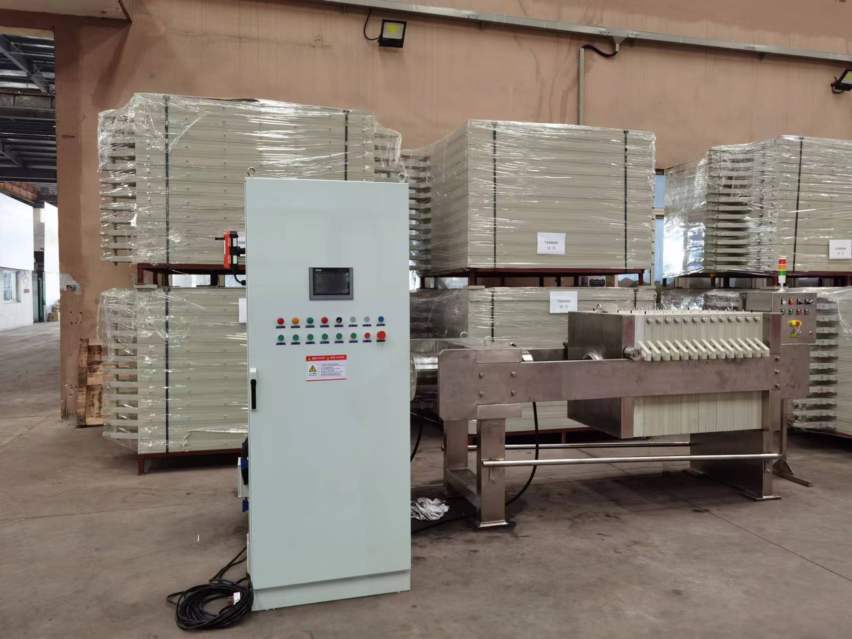 Stainless Steel Food Grade Filter Press 
