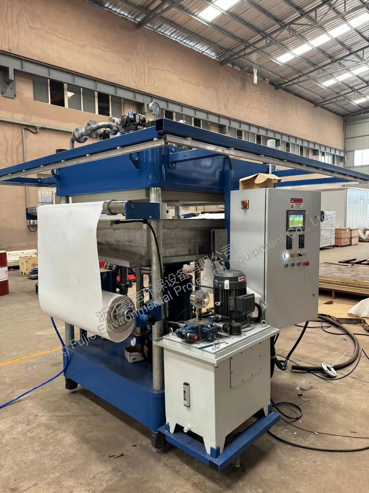 Fully Automatic Vertical Type Plater Filter Press