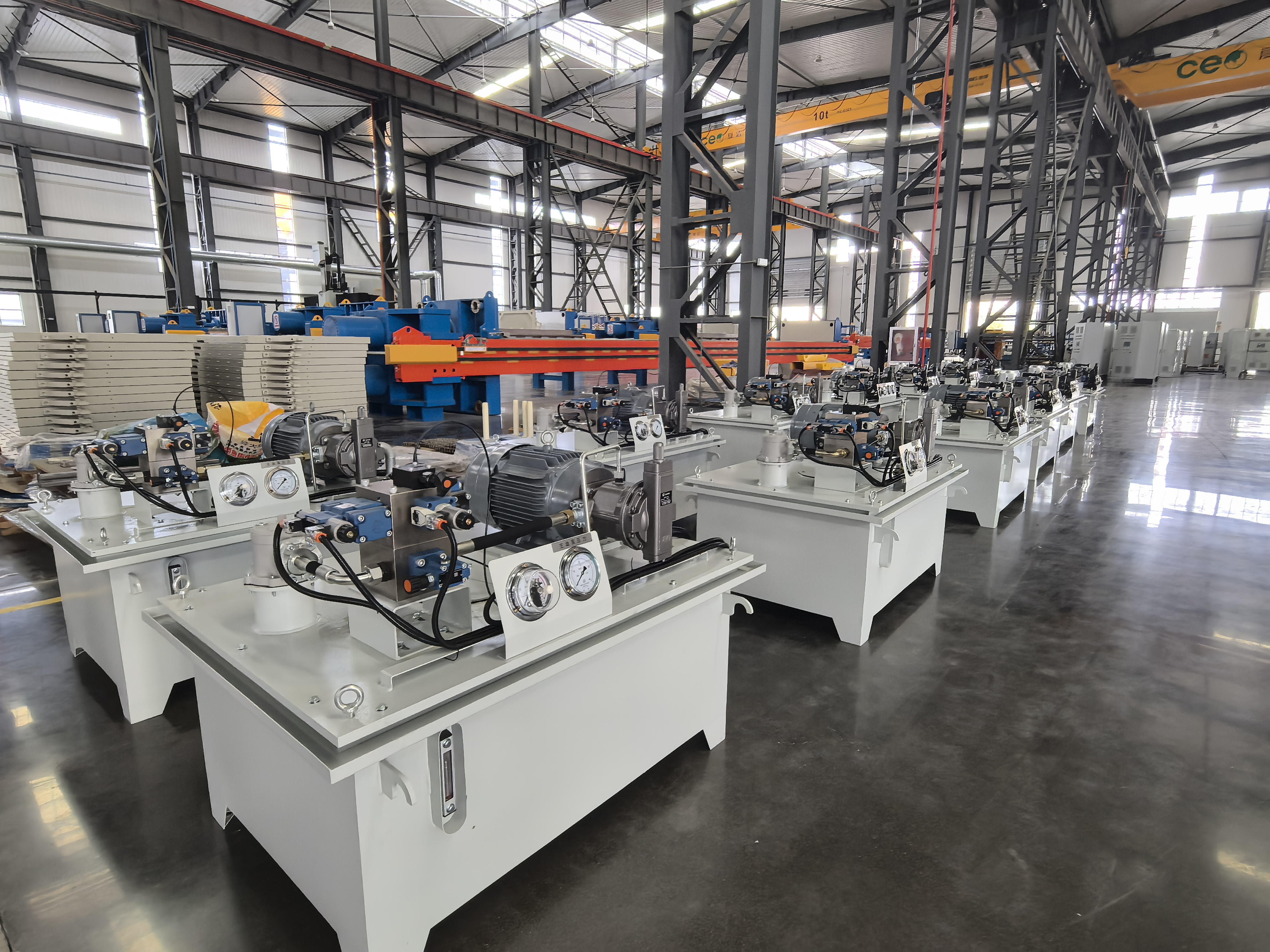 High Temperature Filter Press with Automatic Pulling Device and Washing System