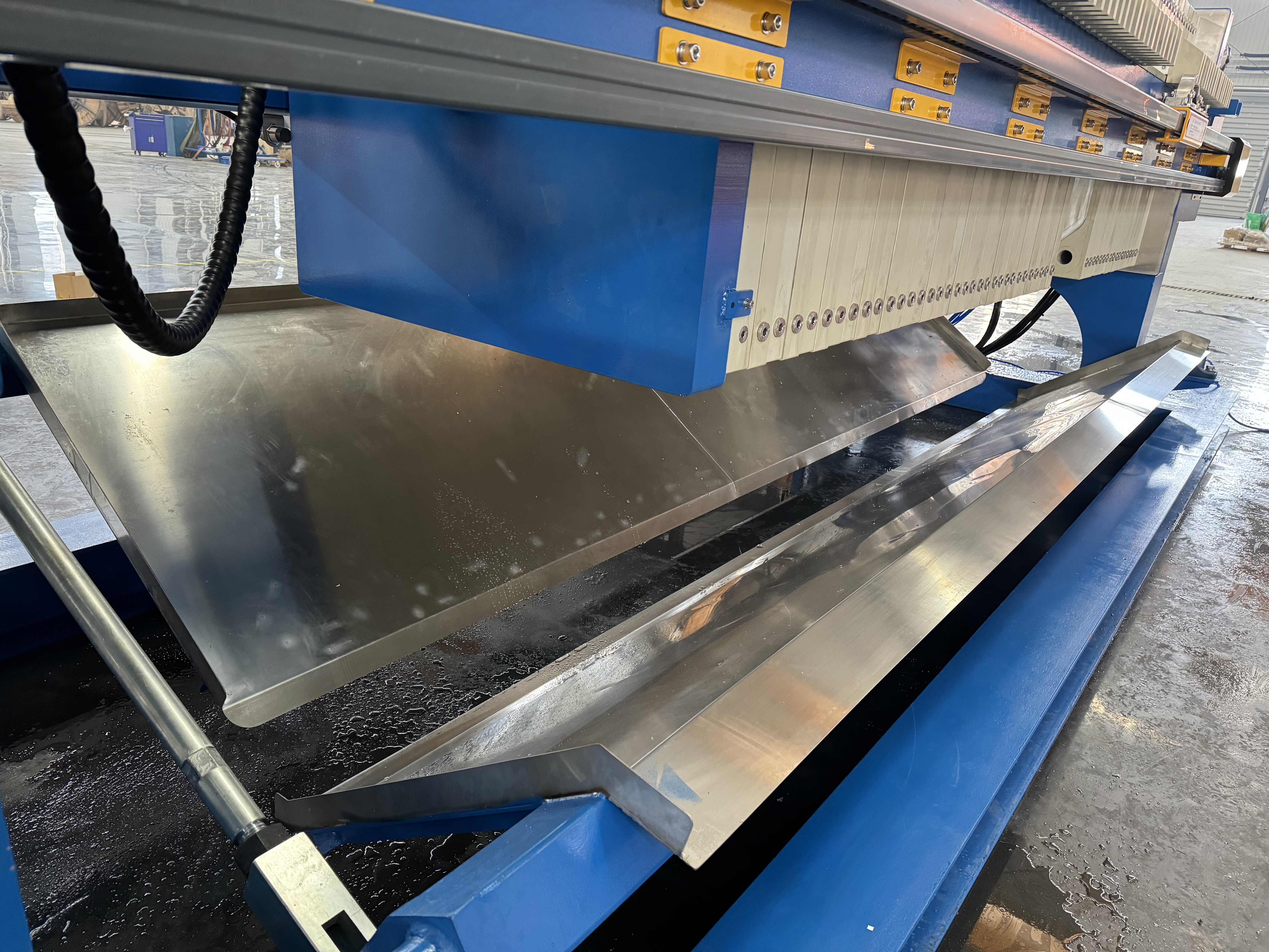 CGR Filter Press with Automatic Drip Tray Device